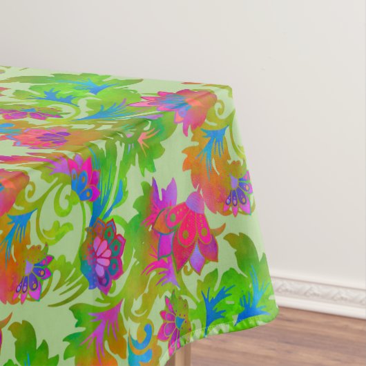 Jacobean Floral Twist Kreide Tischdecke (Beispiel)