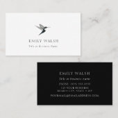 Jacobin Hummingbird Business Card Visitenkarte (Vorne/Hinten)