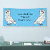 Jacobin-Taube-Cartoon Banner (Messe)