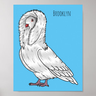 Jacobin-Taube-Cartoon Poster