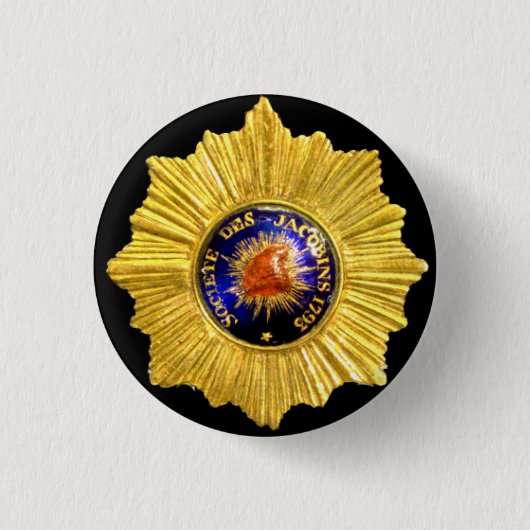 jacobin Verein-Abzeichen Button (Vorderseite)