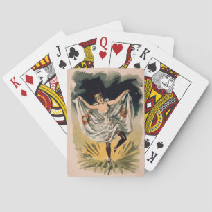 Jacobi's verrückte Vintage-Tanzdame Spielkarten