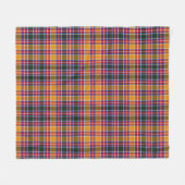 Jacobit Kariert Fleecedecke (Vorderseite (Horizontal))