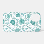 Jacobobobohne Blumenmuster Tees auf Weiß Case-Mate iPhone Hülle (Rückseite (Horizontal))