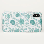 Jacobobobohne Blumenmuster Tees auf Weiß Case-Mate iPhone Hülle (Rückseite (Horizontal))