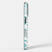 Jacobobobohne Blumenmuster Tees auf Weiß Case-Mate iPhone Hülle (Rückseite / Rechts)