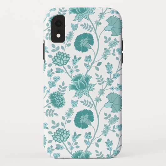 Jacobobobohne Blumenmuster Tees auf Weiß Case-Mate iPhone Hülle (Rückseite)