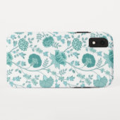 Jacobobobohne Blumenmuster Tees auf Weiß Case-Mate iPhone Hülle (Rückseite (Horizontal))