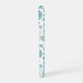 Jacobobobohne Blumenmuster Tees auf Weiß iPhone 16 Hülle (Linke Seite)