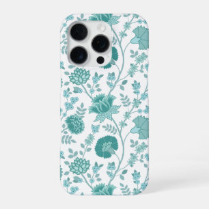 Jacobobobohne Blumenmuster Tees auf Weiß iPhone 16 Pro Hülle