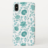 Jacobobobohne Blumenmuster Tees auf Weiß iPhone Hülle (Rückseite)