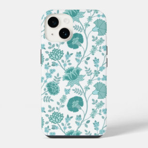 Jacobobobohne Blumenmuster Tees auf Weiß iPhone 14 Hülle