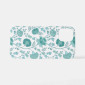 Jacobobobohne Blumenmuster Tees auf Weiß iPhone Hülle (Rückseite (Horizontal))