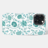 Jacobobobohne Blumenmuster Tees auf Weiß iPhone Hülle (Rückseite (Horizontal))