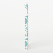 Jacobobobohne Blumenmuster Tees auf Weiß Samsung Galaxy Hülle (Rechte Seite)