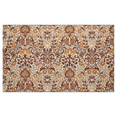 JacobobobohnenDamast, Beige und Schokolade Braun Stoff (Fat Quarter (45,7 x 55,9 cm))