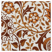 JacobobobohnenDamast, Beige und Schokolade Braun Stoff (Nahaufnahme)