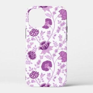 Jacobobobohnenflorale Big Pattern Pinks auf Weiß Case-Mate iPhone Hülle