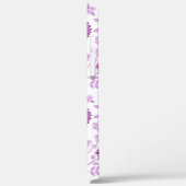 Jacobobobohnenflorale Big Pattern Pinks auf Weiß Case-Mate iPhone Hülle (Rückseite / Links)