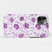 Jacobobobohnenflorale Big Pattern Pinks auf Weiß Case-Mate iPhone Hülle (Rückseite (Horizontal))