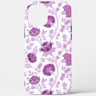Jacobobobohnenflorale Big Pattern Pinks auf Weiß Case-Mate iPhone Hülle
