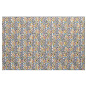 Jacobobohne Blumengestein Bunny Rabbit Birds Desig Stoff (Fat Quarter (45,7 x 55,9 cm))