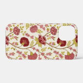 Jacobobohne Grosse Muster Reds Pinks Gold Creme Case-Mate iPhone Hülle (Rückseite (Horizontal))