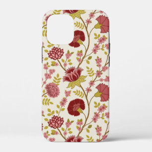 Jacobobohne Grosse Muster Reds Pinks Gold Creme Case-Mate iPhone Hülle