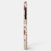Jacobobohne Grosse Muster Reds Pinks Gold Creme Case-Mate iPhone Hülle (Hinten/Links)