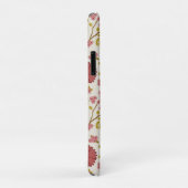 Jacobobohne Grosse Muster Reds Pinks Gold Creme Case-Mate iPhone Hülle (Hinten/Rechts)