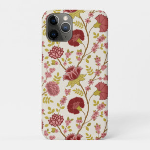 Jacobobohne Grosse Muster Reds Pinks Gold Creme Case-Mate iPhone Hülle