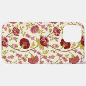 Jacobobohne Grosse Muster Reds Pinks Gold Creme Case-Mate iPhone Hülle (Rückseite (Horizontal))