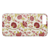 Jacobobohne Grosse Muster Reds Pinks Gold Creme Case-Mate iPhone Hülle (Rückseite (Horizontal))