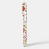 Jacobobohne Grosse Muster Reds Pinks Gold Creme Case-Mate iPhone Hülle (Rückseite / Links)