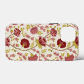 Jacobobohne Grosse Muster Reds Pinks Gold Creme Case-Mate iPhone Hülle (Rückseite (Horizontal))