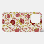 Jacobobohne Grosse Muster Reds Pinks Gold Creme Case-Mate iPhone Hülle (Rückseite (Horizontal))