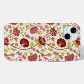 Jacobobohne Grosse Muster Reds Pinks Gold Creme Case-Mate iPhone Hülle (Rückseite (Horizontal))
