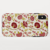 Jacobobohne Grosse Muster Reds Pinks Gold Creme Case-Mate iPhone Hülle (Rückseite (Horizontal))