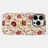 Jacobobohne Grosse Muster Reds Pinks Gold Creme Case-Mate iPhone Hülle (Rückseite (Horizontal))