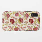 Jacobobohne Grosse Muster Reds Pinks Gold Creme Case-Mate iPhone Hülle (Rückseite (Horizontal))