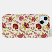 Jacobobohne Grosse Muster Reds Pinks Gold Creme Case-Mate iPhone Hülle (Rückseite (Horizontal))