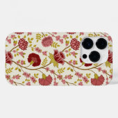 Jacobobohne Grosse Muster Reds Pinks Gold Creme Case-Mate iPhone Hülle (Rückseite (Horizontal))