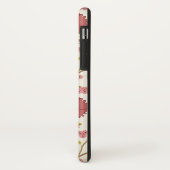 Jacobobohne Grosse Muster Reds Pinks Gold Creme Case-Mate iPhone Hülle (Hinten/Links)