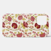Jacobobohne Grosse Muster Reds Pinks Gold Creme Case-Mate iPhone Hülle (Rückseite (Horizontal))