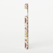 Jacobobohne Grosse Muster Reds Pinks Gold Creme Samsung Galaxy Hülle (Rechte Seite)