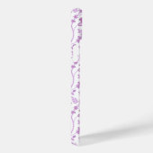 Jacobobohnenfloral Repeat Pattern Pinks auf Weiß Case-Mate iPhone Hülle (Rückseite / Rechts)