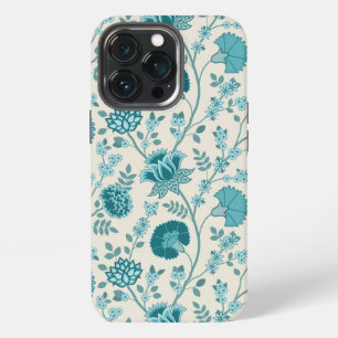 Jacobohne Blumenmuster Tees auf Creme iPhone 13 Pro Hülle