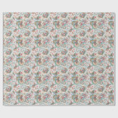 Jacobohne Ethnic Floral Pattern Geschenkpapier (Flach)