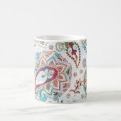 Jacobohne Ethnic Floral Pattern Kaffeetasse (Mittel)