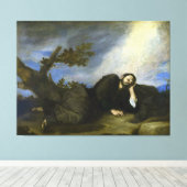 Jacob's Dream von José de Ribera Leinwanddruck (Insitu (Holzboden))